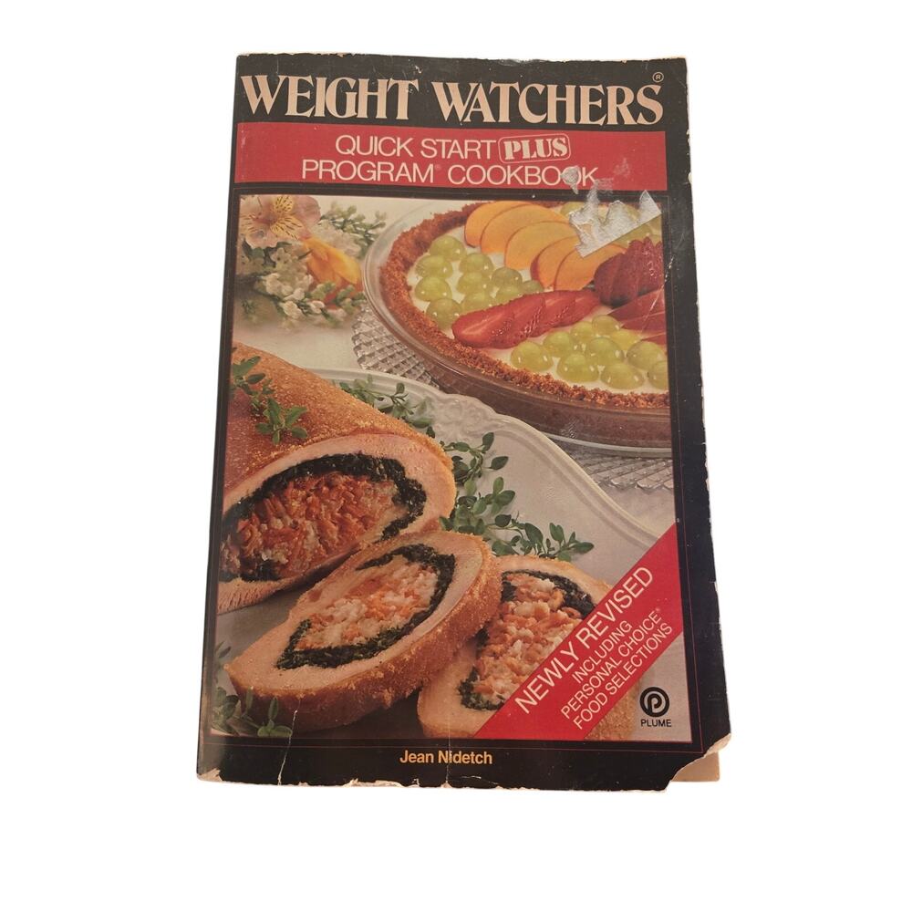Weight Watchers Quick Start Plus Program Cookbook Jean Nidetch 1986 Vintage